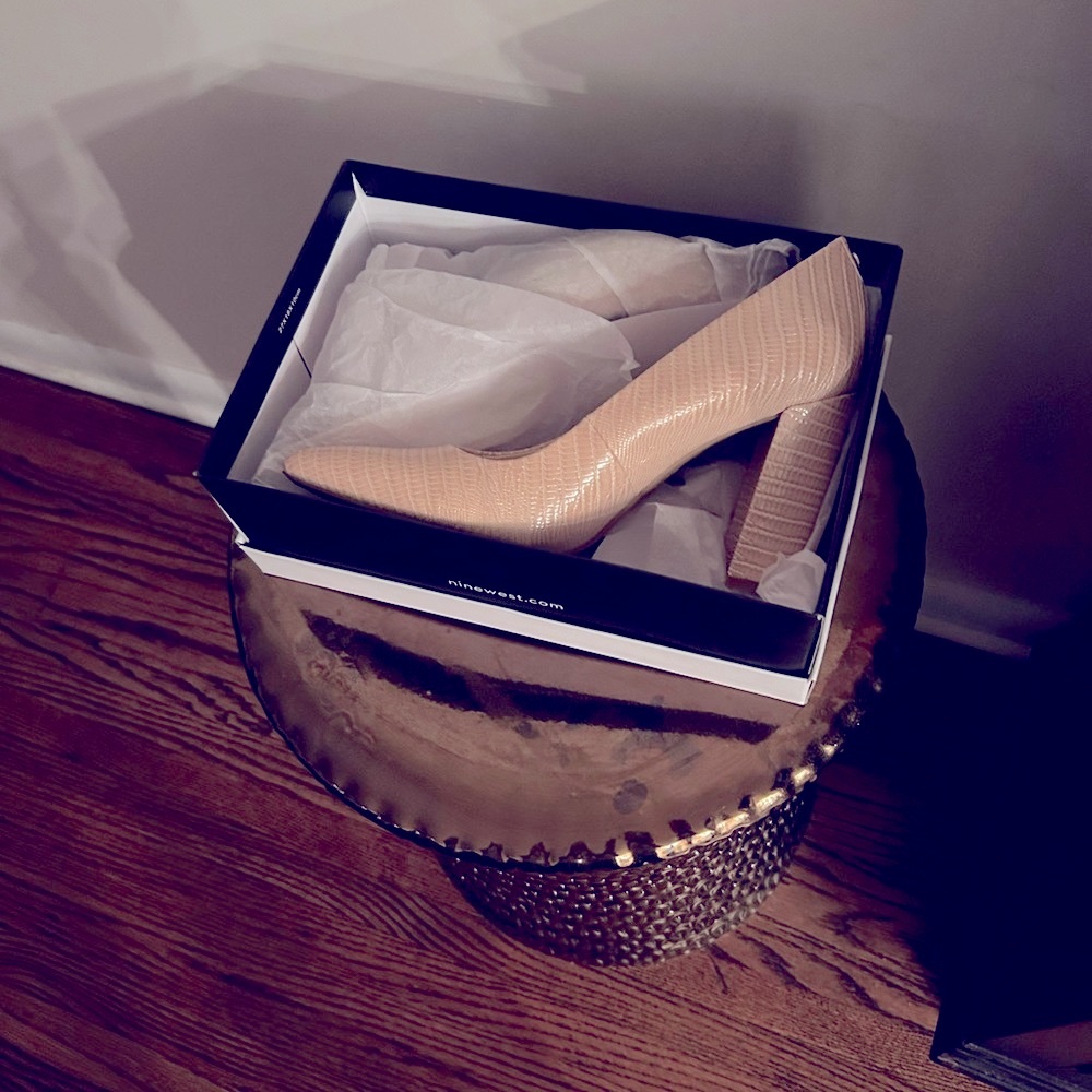 Nine West Astori 9x9 Block Heel New in Box